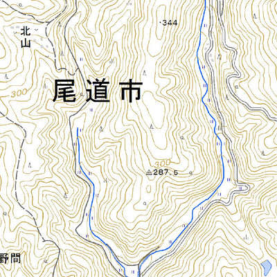513360 甲山 （こうざん Kozan）, 地形図