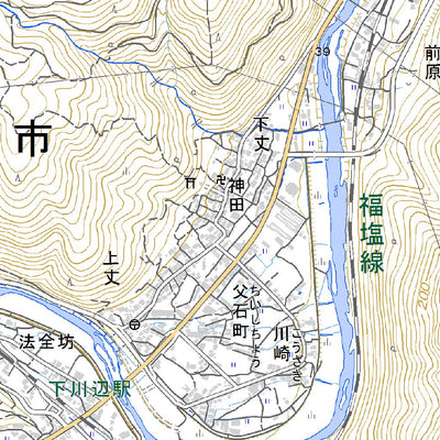 513361 府中 （ふちゅう Fuchu）, 地形図