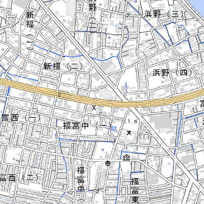 513377 岡山南部 （おかやまなんぶ Okayamanambu）, 地形図