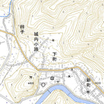 604103 葛巻 （くずまき Kuzumaki）, 地形図