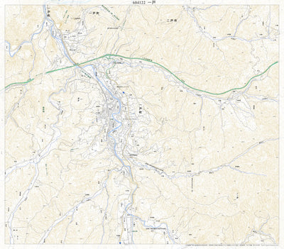 604122 一戸 （いちのへ Ichinohe）, 地形図