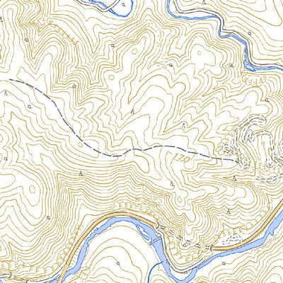 604125 大川目 （おおかわめ Okawame）, 地形図