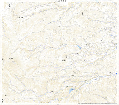 604150 戸来岳 （へらいだけ Heraidake）, 地形図