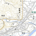 604152 剣吉 （けんよし Kenyoshi）, 地形図