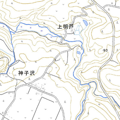 604154 新井田 （にいだ Niida）, 地形図