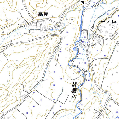 604161 切田 （きりた Kirita）, 地形図