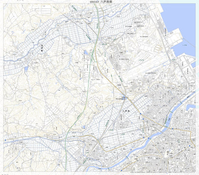 604163 八戸西部 （はちのへせいぶ Hachinoheseibu）, 地形図