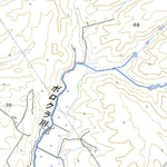 634177 軽舞 （かるまい Karumai）, 地形図