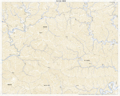 503300 新田 （しんでん Shinden）, 地形図