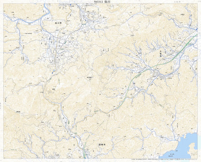 503312 佐川 （さかわ Sakawa）, 地形図