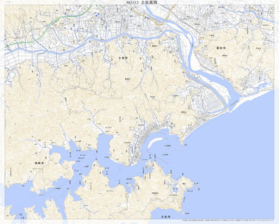 503313 土佐高岡 （とさたかおか Tosatakaoka）, 地形図