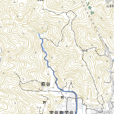 503313 土佐高岡 （とさたかおか Tosatakaoka）, 地形図