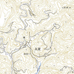 503334 土佐山 （とさやま Tosayama）, 地形図