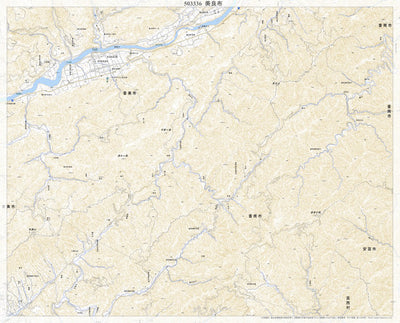 503336 美良布 （びらふ Birafu）, 地形図