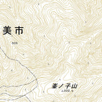 503347 大栃 （おおどち Odochi）, 地形図
