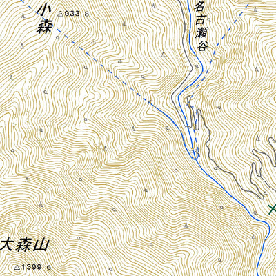 503351 瓶ヶ森 （かめがもり Kamegamori）, 地形図