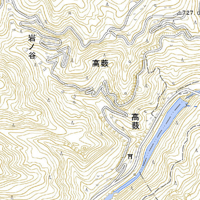 503352 日ﾉ浦 （ひのうら Hinora）, 地形図