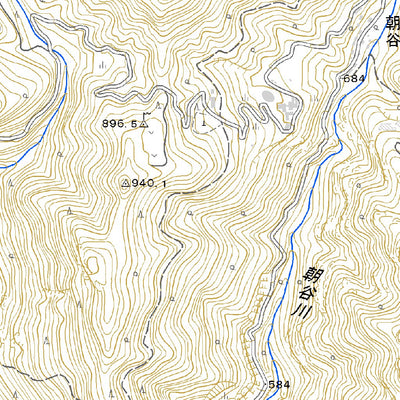 503353 土佐小松 （とさこまつ Tosakomatsu）, 地形図
