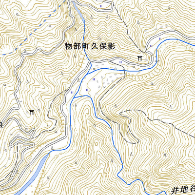 503357 久保沼井 （くぼぬるい Kubonurui）, 地形図