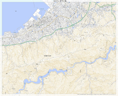 503374 伊予三島 （いよみしま Iyomishima）, 地形図
