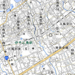 503374 伊予三島 （いよみしま Iyomishima）, 地形図