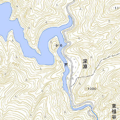 503377 阿波中津 （あわなかつ Awanakatsu）, 地形図