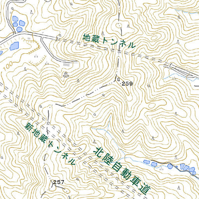 563815 西山 （にしやま Nishiyama）, 地形図