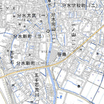 563836 寺泊 （てらどまり Teradomari）, 地形図