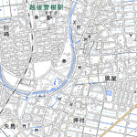 563857 巻 （まき Maki）, 地形図