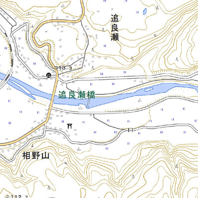 613907 驫木 （とどろき Todoroki）, 地形図