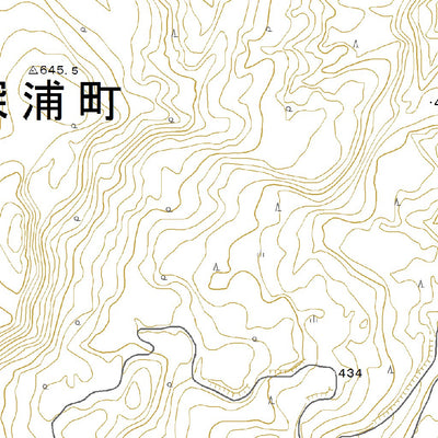 614000 北金ヶ沢 （きたかねがさわ Kitakanegasawa）, 地形図