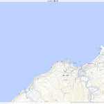 614011 鰺ヶ沢 （あじがさわ Ajigasawa）, 地形図