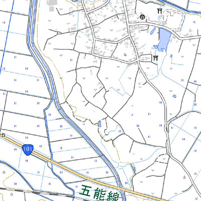 614012 森田 （もりた Morita）, 地形図