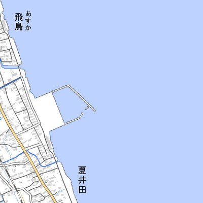 614025 油川 （あぶらかわ Aburakawa）, 地形図