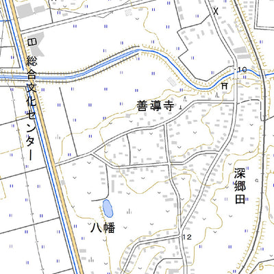 614033 中里 （なかさと Nakasato）, 地形図