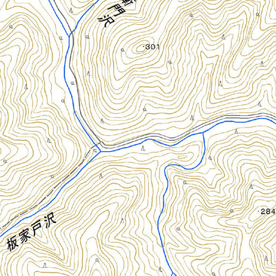 614066 源藤城 （げんどうしろ Gendoshiro）, 地形図