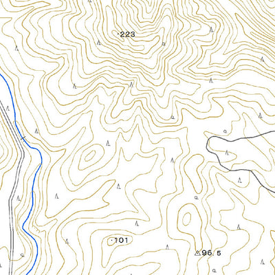 614067 陸奥川内 （むつかわうち Mutsukawauchi）, 地形図
