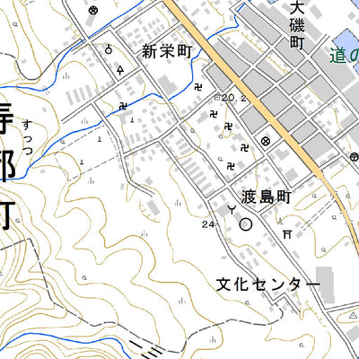644011 寿都 （すっつ Suttsu）, 地形図