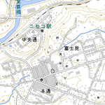 644015 ニセコ （にせこ Niseko）, 地形図