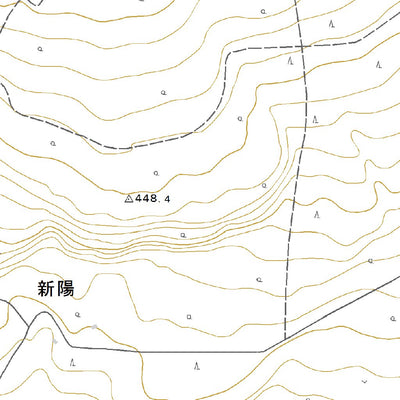644016 羊蹄山 （ようていざん Yoteizan）, 地形図