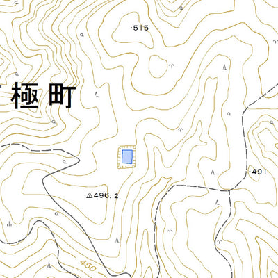644027 京極 （きょうごく Kyogoku）, 地形図