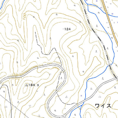 644035 小沢 （こざわ Kozawa）, 地形図