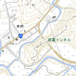 644035 小沢 （こざわ Kozawa）, 地形図