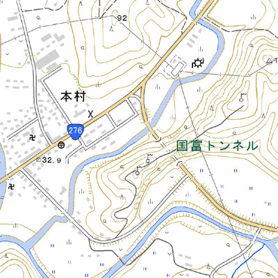 644035 小沢 （こざわ Kozawa）, 地形図