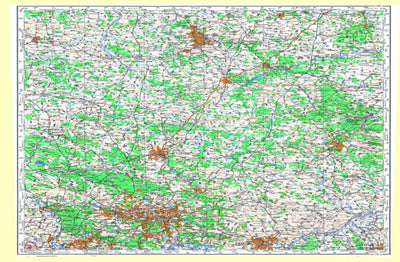 Soviet Genshtab - m34-1 - Poland