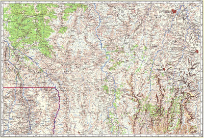 Soviet Genshtab - xb34-4 - Democratic Republic of the Congo