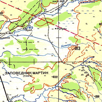 Soviet Genshtab - xe35-1 - Zimbabwe