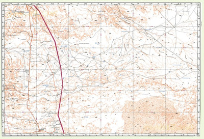 Soviet Genshtab - h32-4 - Libyan Arab Jamahiriya