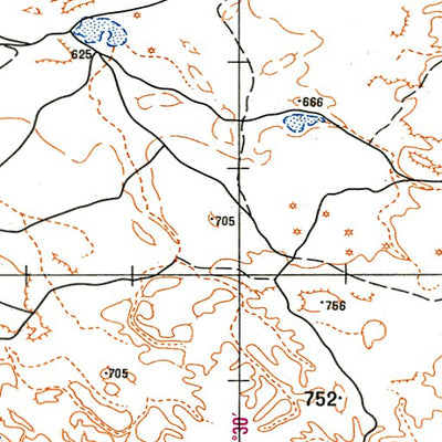 Soviet Genshtab - h32-4 - Libyan Arab Jamahiriya