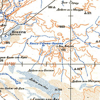 Soviet Genshtab - i31-3 - Algeria